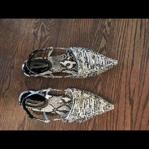 Jeffrey Campbell Myron sling back flats